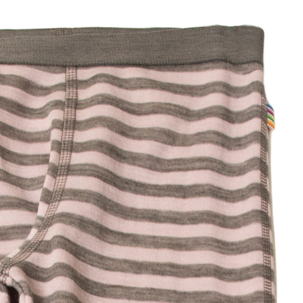 Joha -  Leggings i Ull Striper Rosa