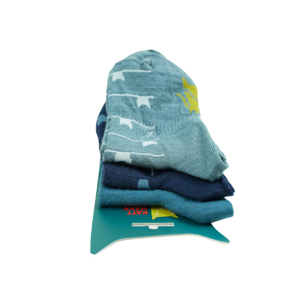 Kattnakken - Ullsokker 3-pk Fjell