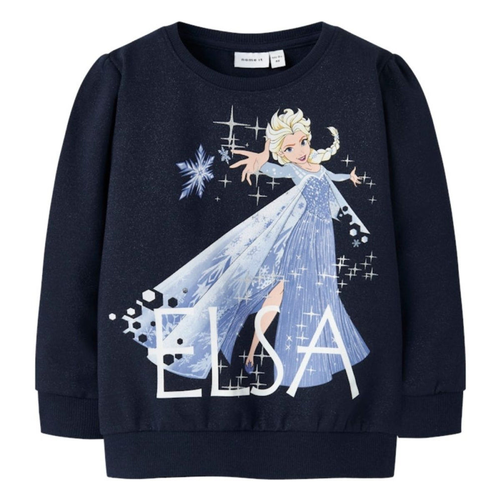 Name It - Genser Sweat Frozen Navy Blazer Elsa