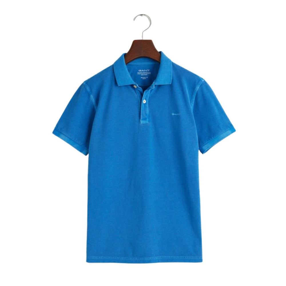 Gant - Poloskjorte Sunfaded Pique Lapis Blue