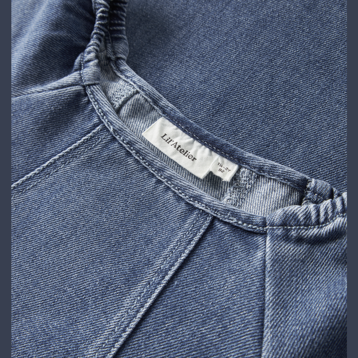 Lil' Atelier - Kjole Nobello Dark Blue Denim
