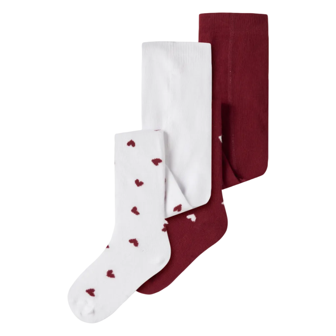 Name It - Strømpebukse 2-pk Vichristmas Bright White