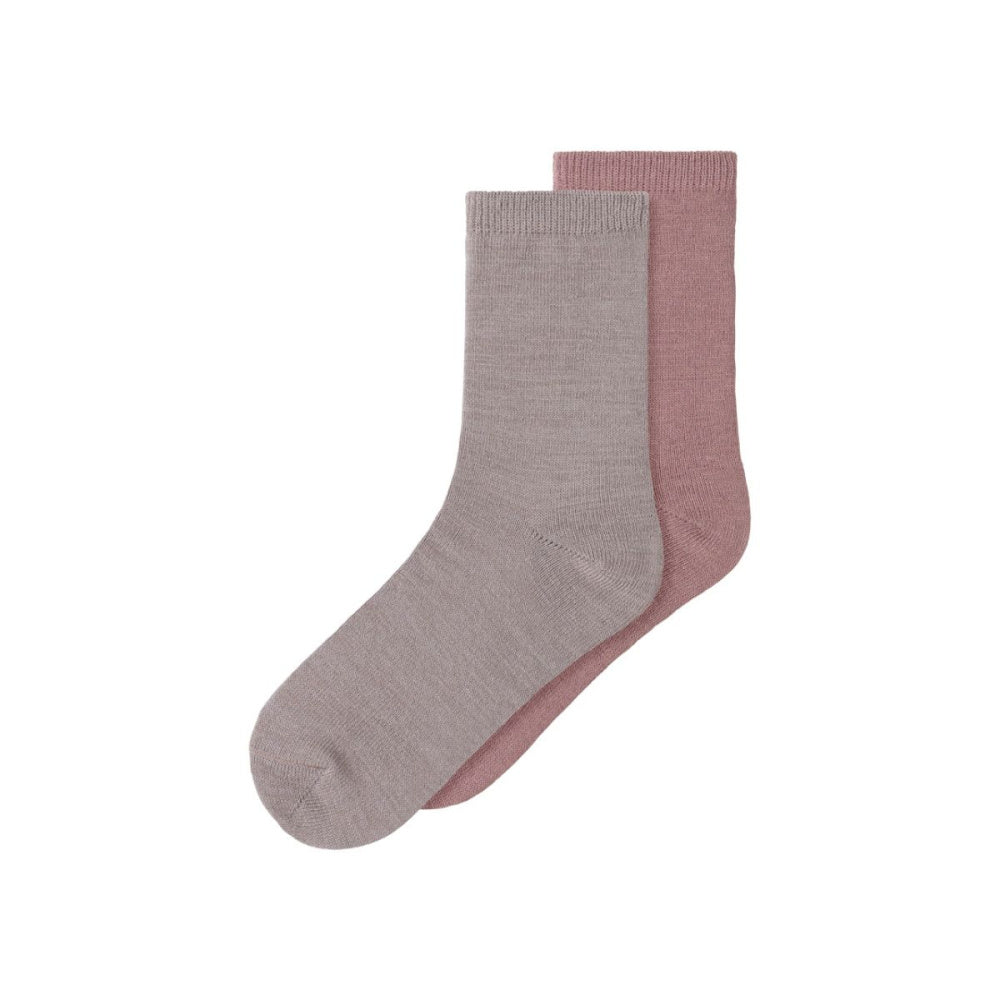 Name It - Ullsokker 2-pk Jr Wak Shadow Gray/ Satellite
