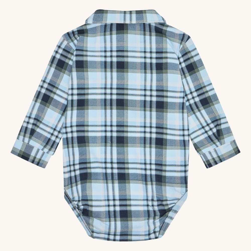 Hust and Claire - Skjortebody Boye Iron Blue