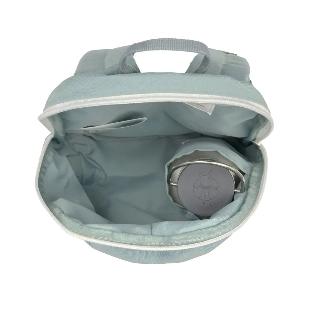 Lässig - Mini Ryggsekk Penguin Light Blue