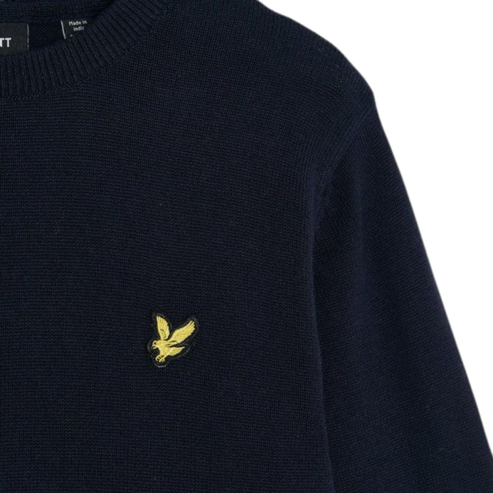 Lyle & Scott - Genser Crew Neck Dark Navy