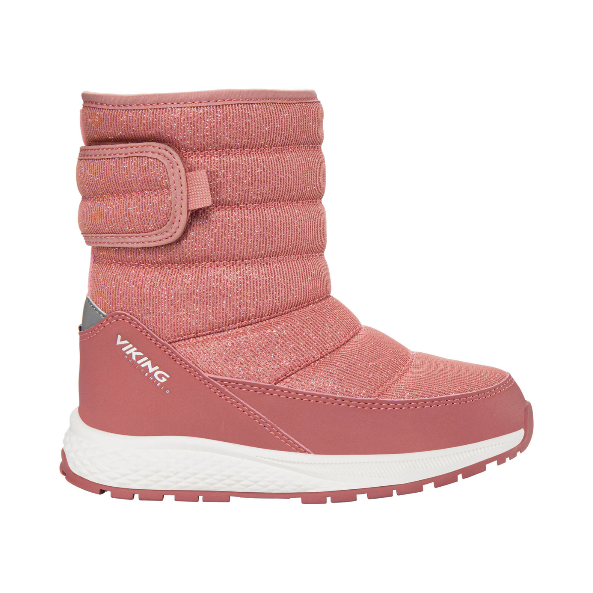 Viking - Vintersko Equip Glitter Warm WP Pull-on Pink
