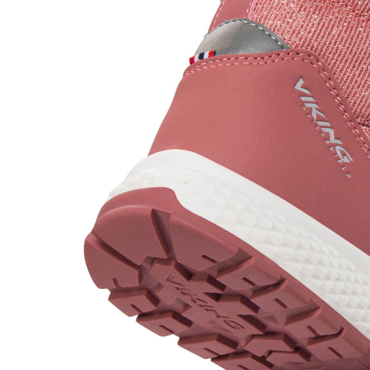 Viking - Vintersko Equip Glitter Warm WP Pull-on Pink