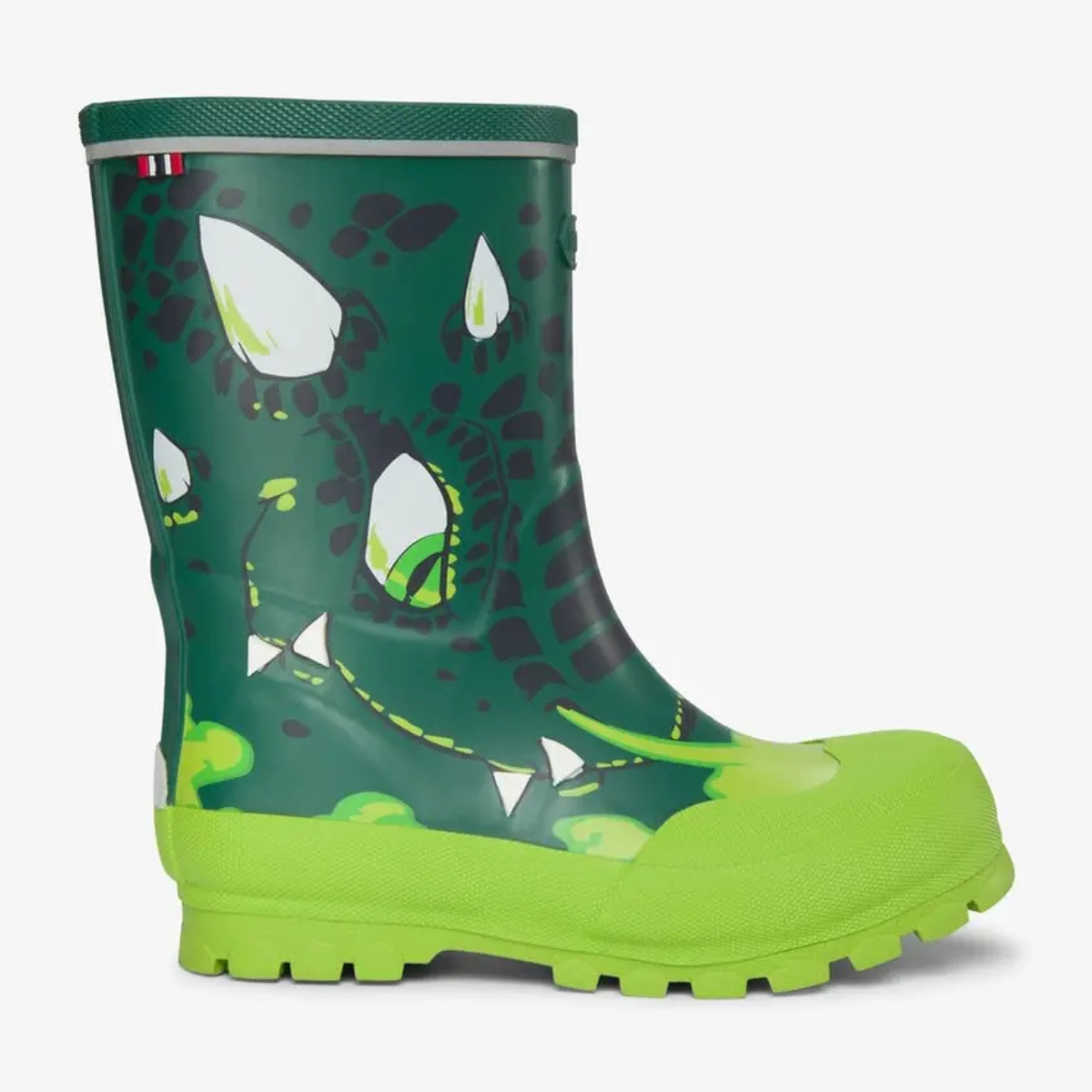 Viking - Gummistøvler Jolly Print Bottlegreen/ Multi