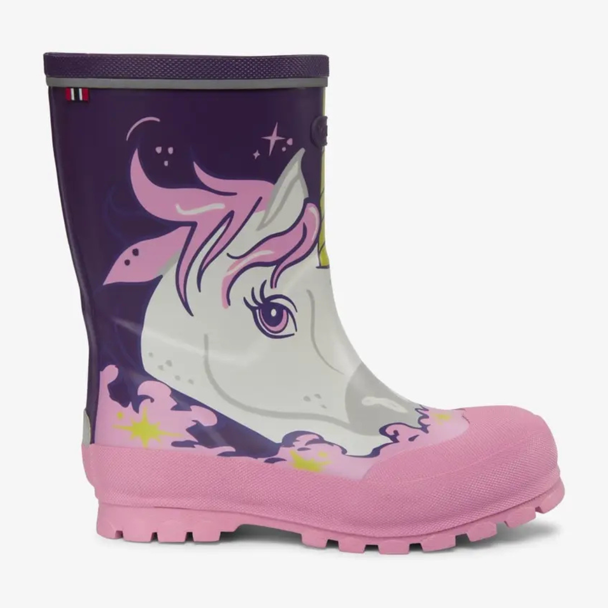 Viking - Gummistøvler Jolly Print Purple/ Multi