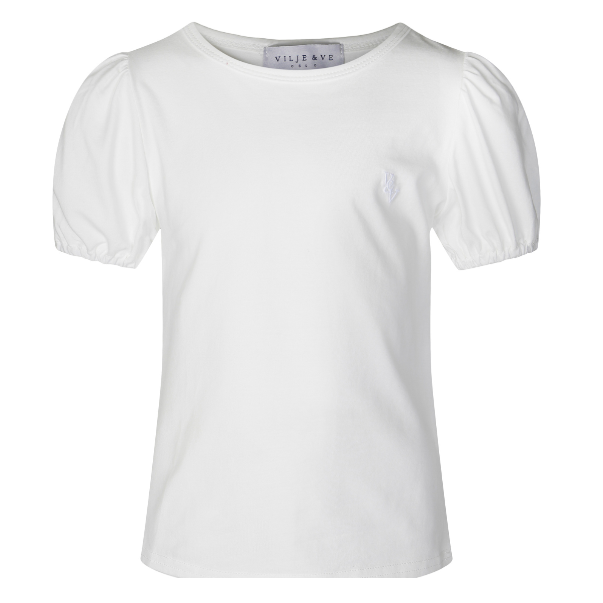 Vilje & Ve - T-skjorte med Pufferme Mia Off White