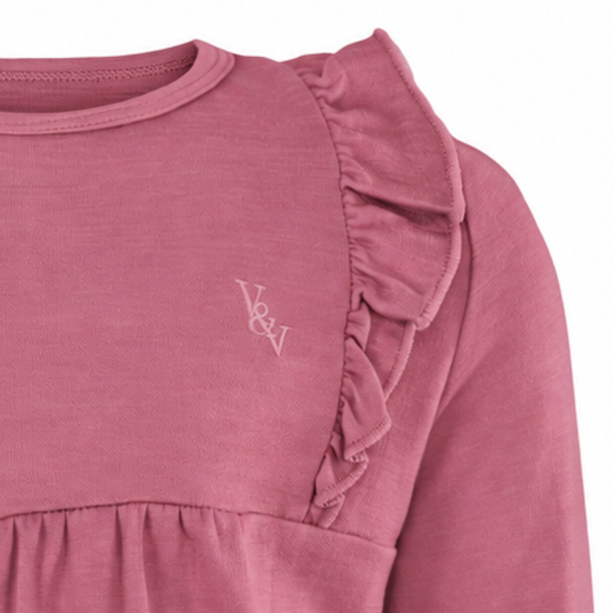 Genser i Ull og Bambus Andie Soft Pink