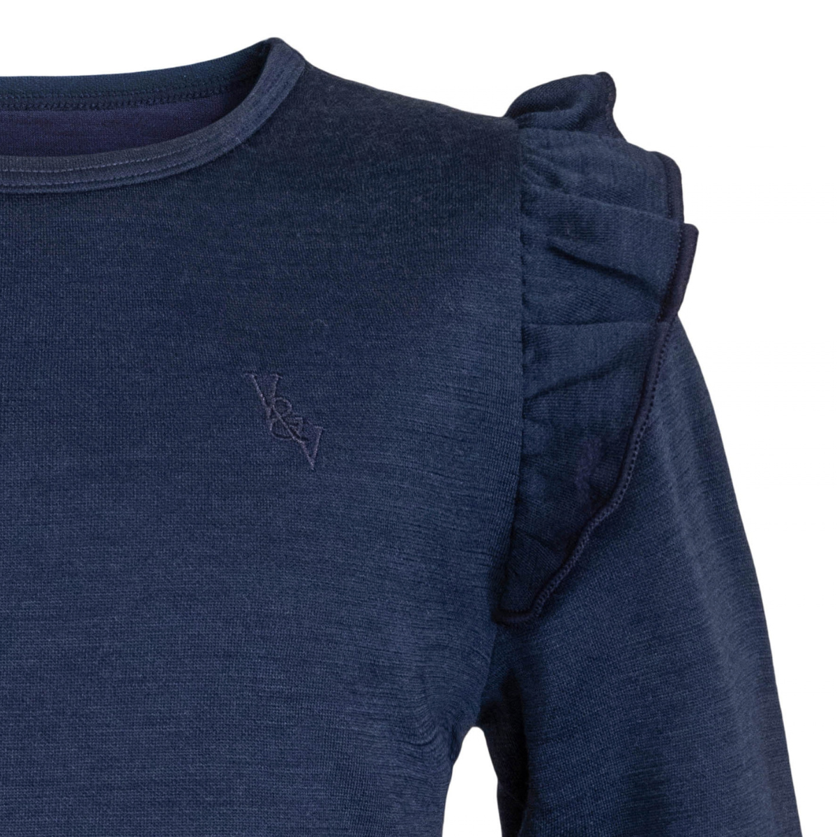 Genser i Ull og Bambus Dis Midnight Navy