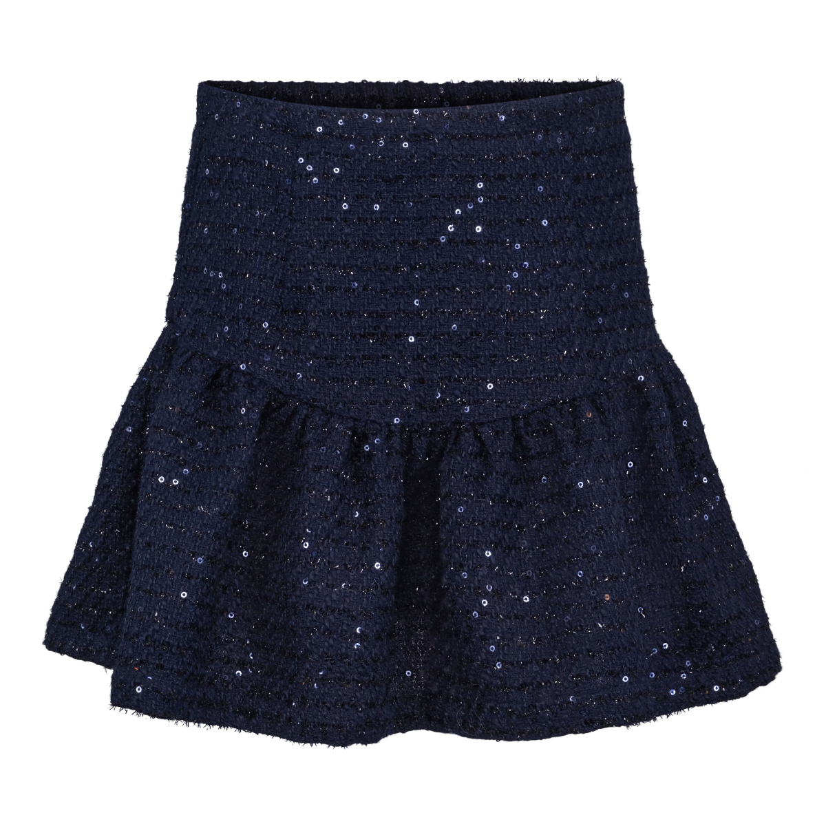 Vilje & Ve - Skjørt Laila Bouclé Dark Navy