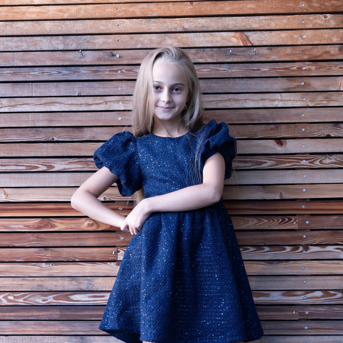 Vilje & Ve - Kjole Sofie Midnight Navy