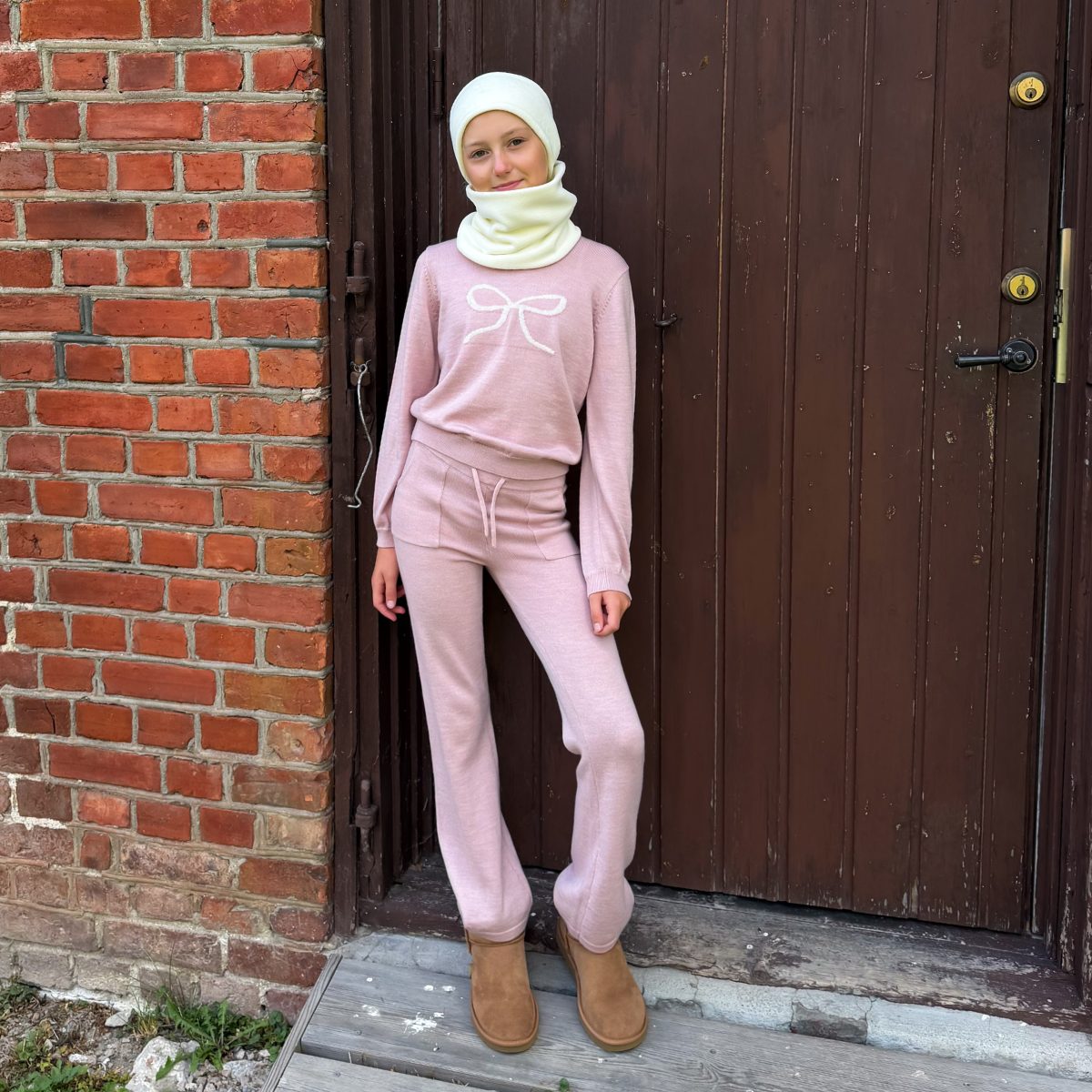 Vilje & Ve - Ullgenser Mina Soft Pink