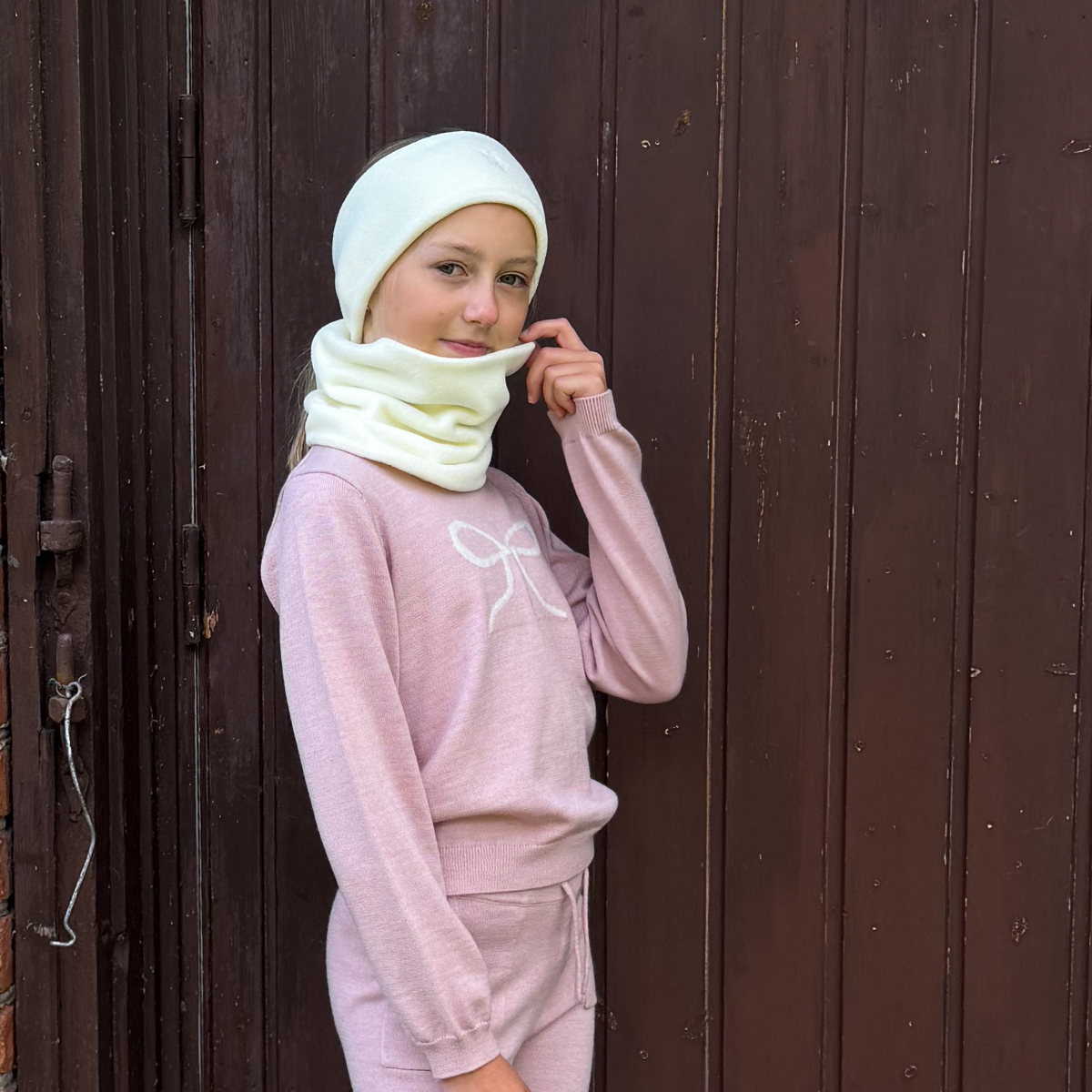 Vilje & Ve - Ullgenser Mina Soft Pink