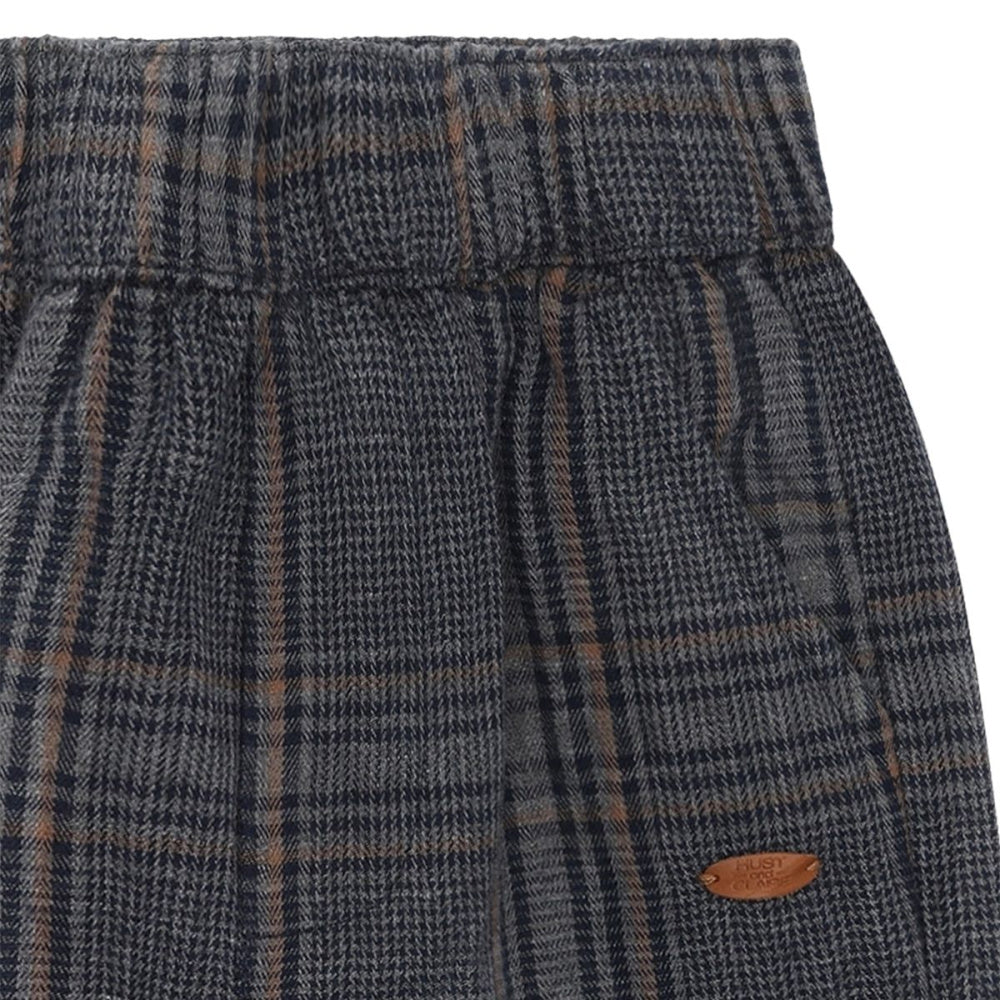 Hust and Claire - Bukse Baby Tue Check Grey Blend