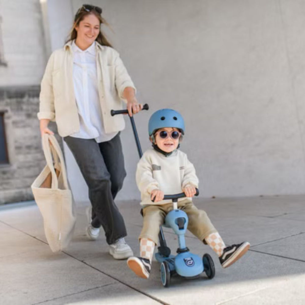 Scoot & Ride - Sparkesykkel Highwaykick 1 Push & Go Steel
