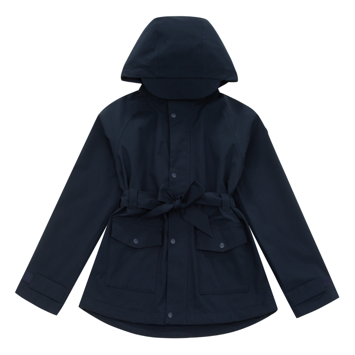 WoolLand - Regnjakke Florø Girl Dark Blue