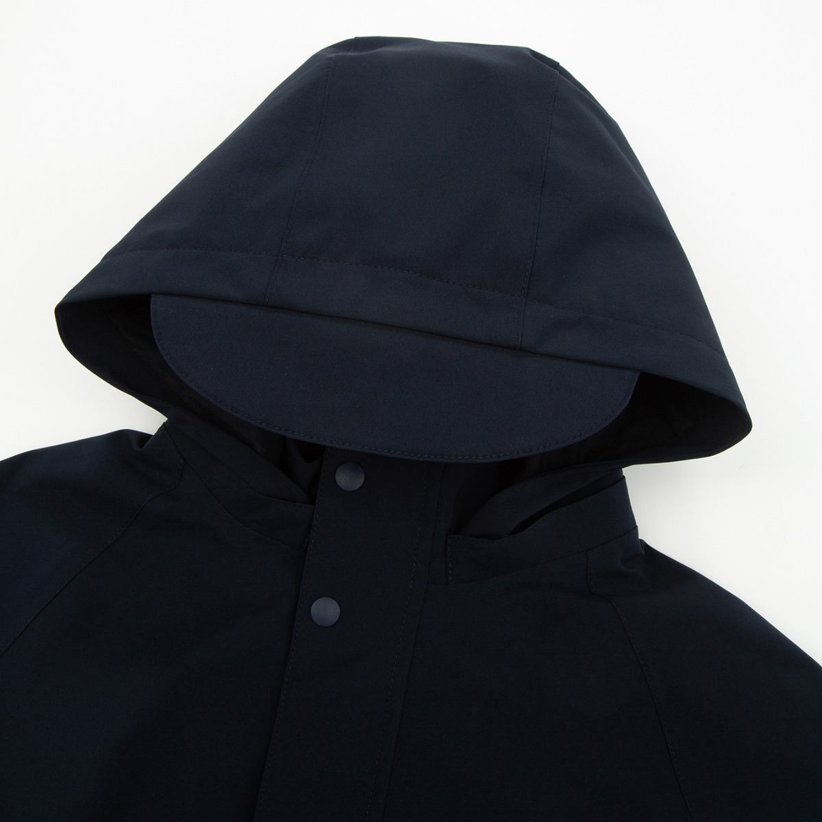 WoolLand - Regnjakke Florø Girl Dark Blue