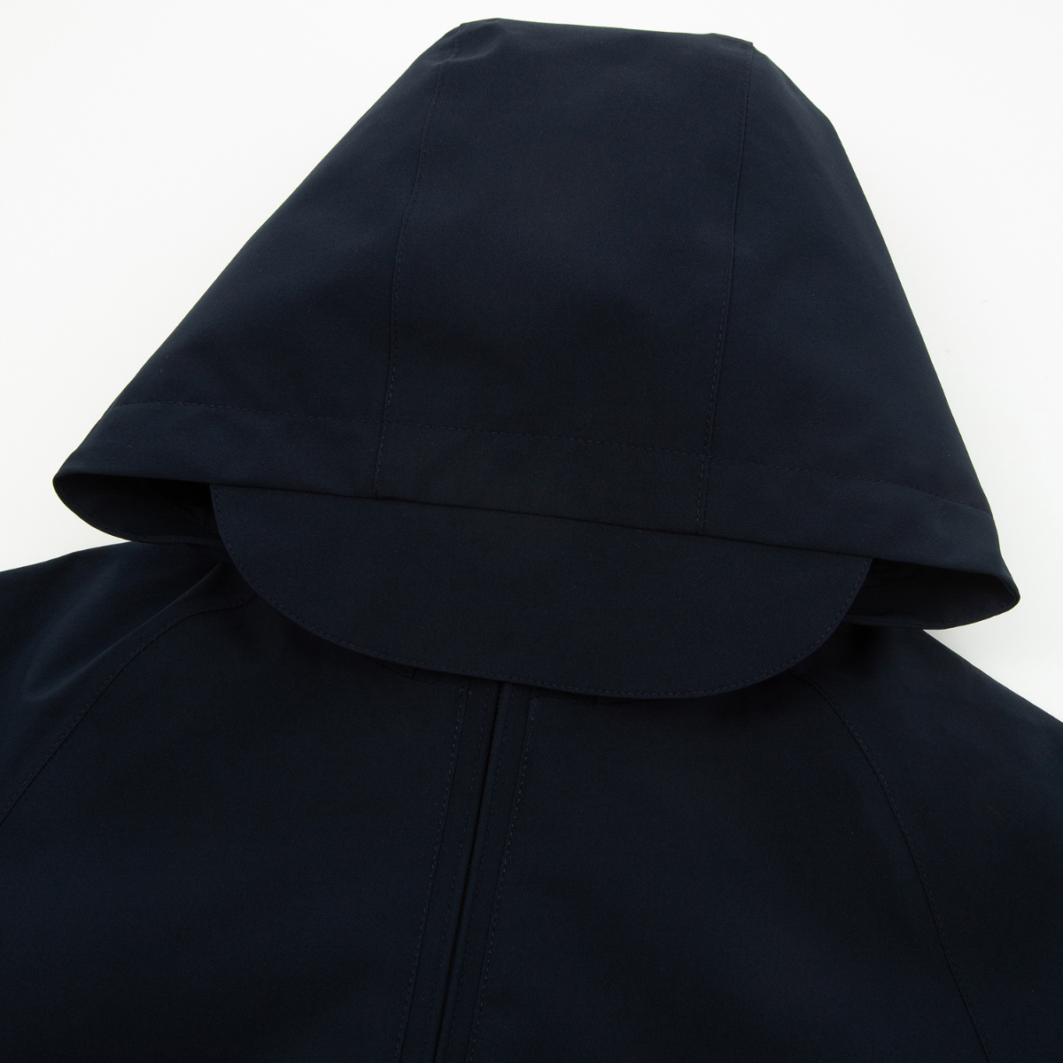 WoolLand - Regnjakke Florø Boy Dark Blue