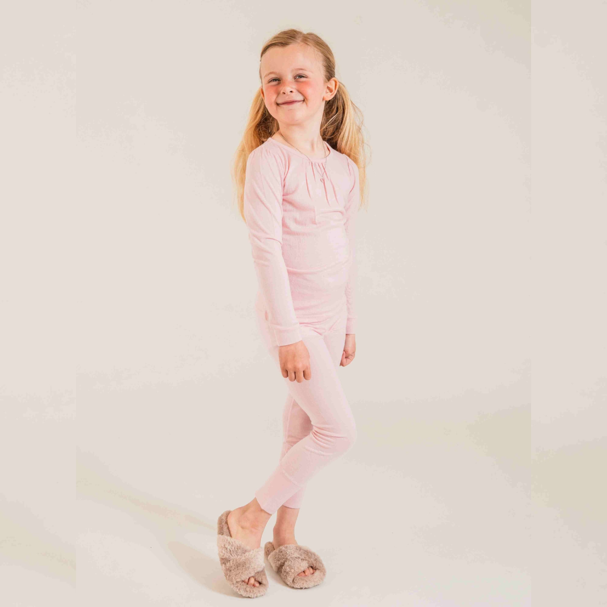 WoolLand - Ullundertøysett Sarpsborg Dusty Rose
