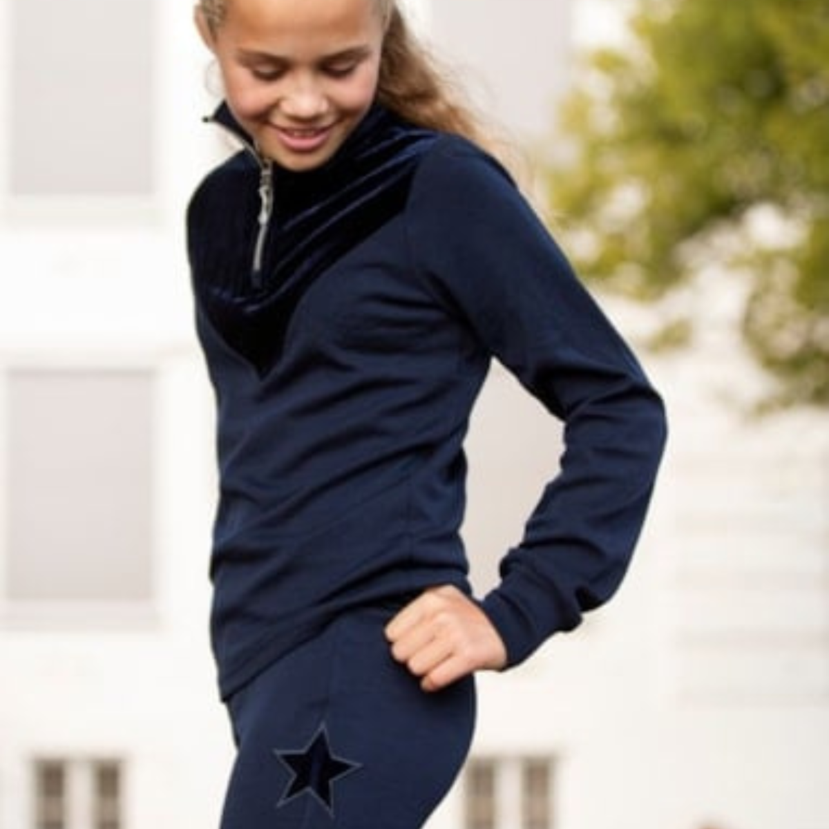 WoolLand - Genser Sirdal Half-Zip Blue Ink