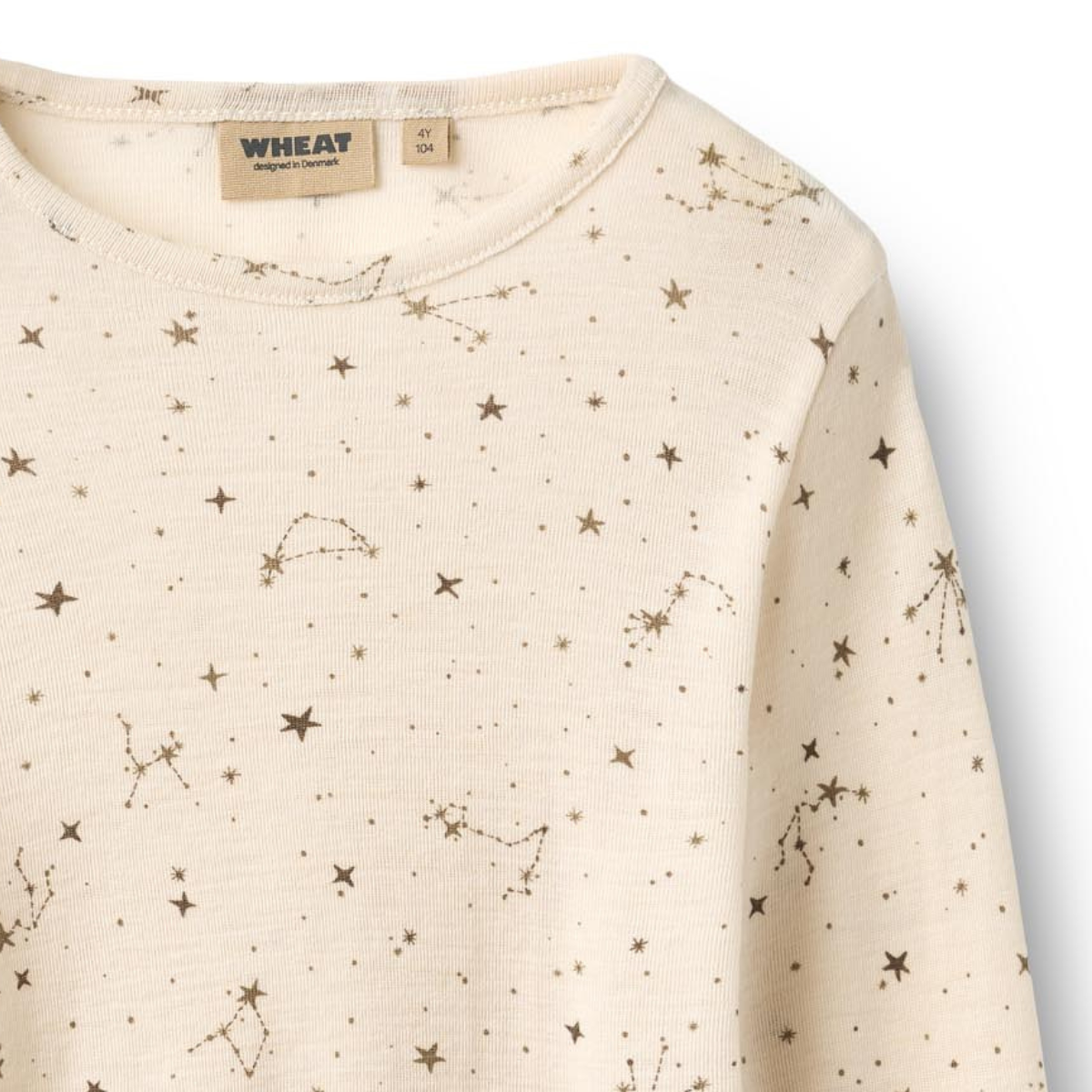 Wheat - Ulltrøye Alfie Eggshell Stars