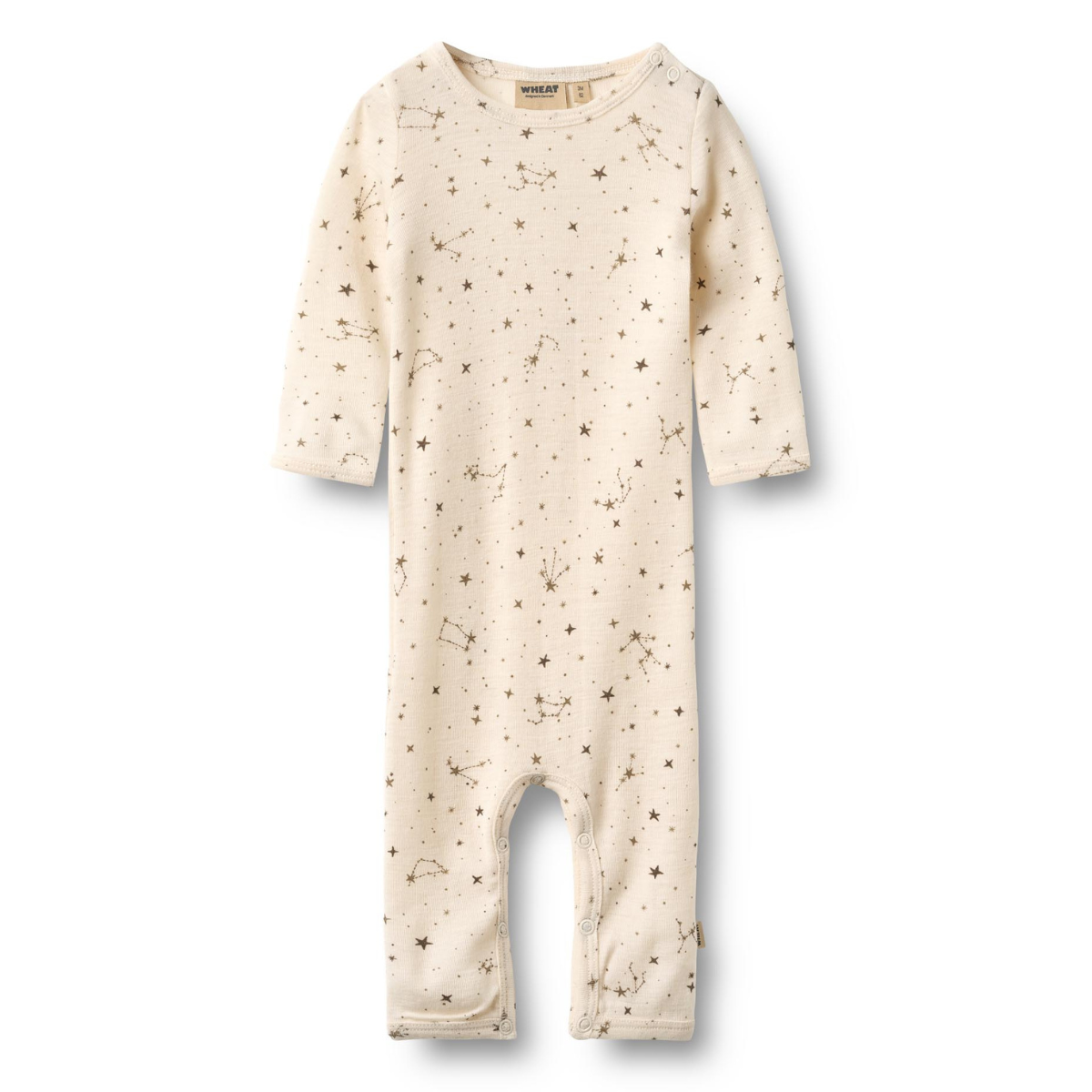 Wheat - Heldress i Ull Haven Eggshell Stars