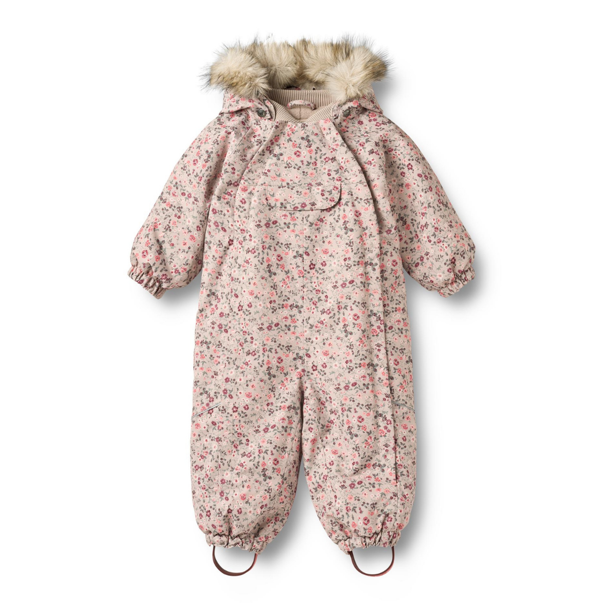 Wheat - Vinterdress Baby Nickie Grey Moon Flowers