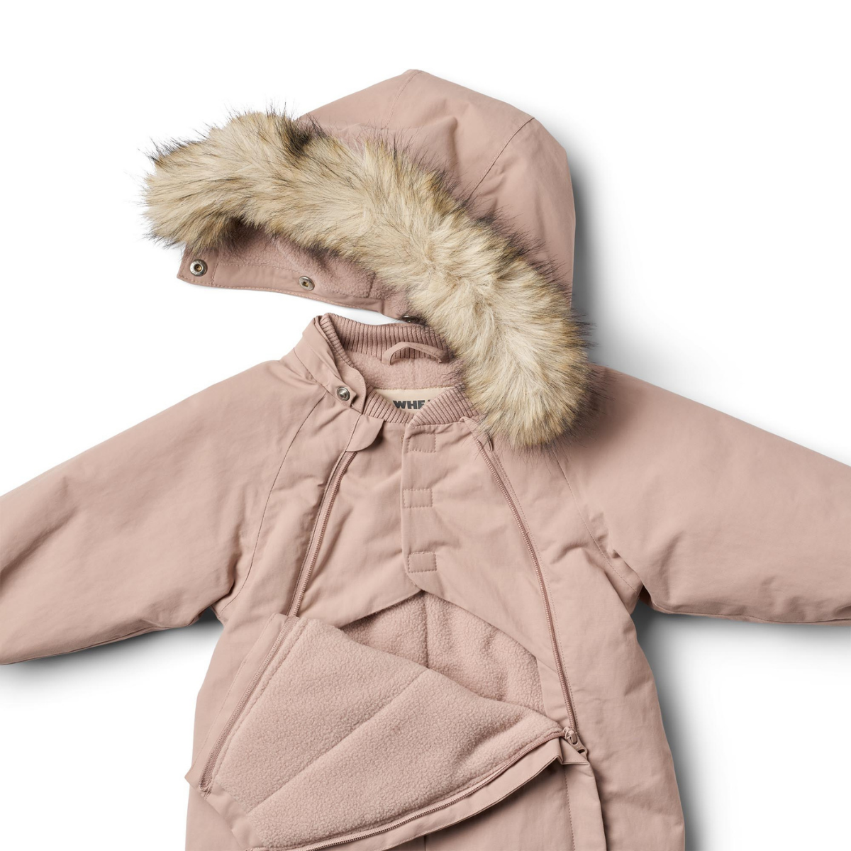 Wheat - Vinterdress Baby Nickie Dry Rose
