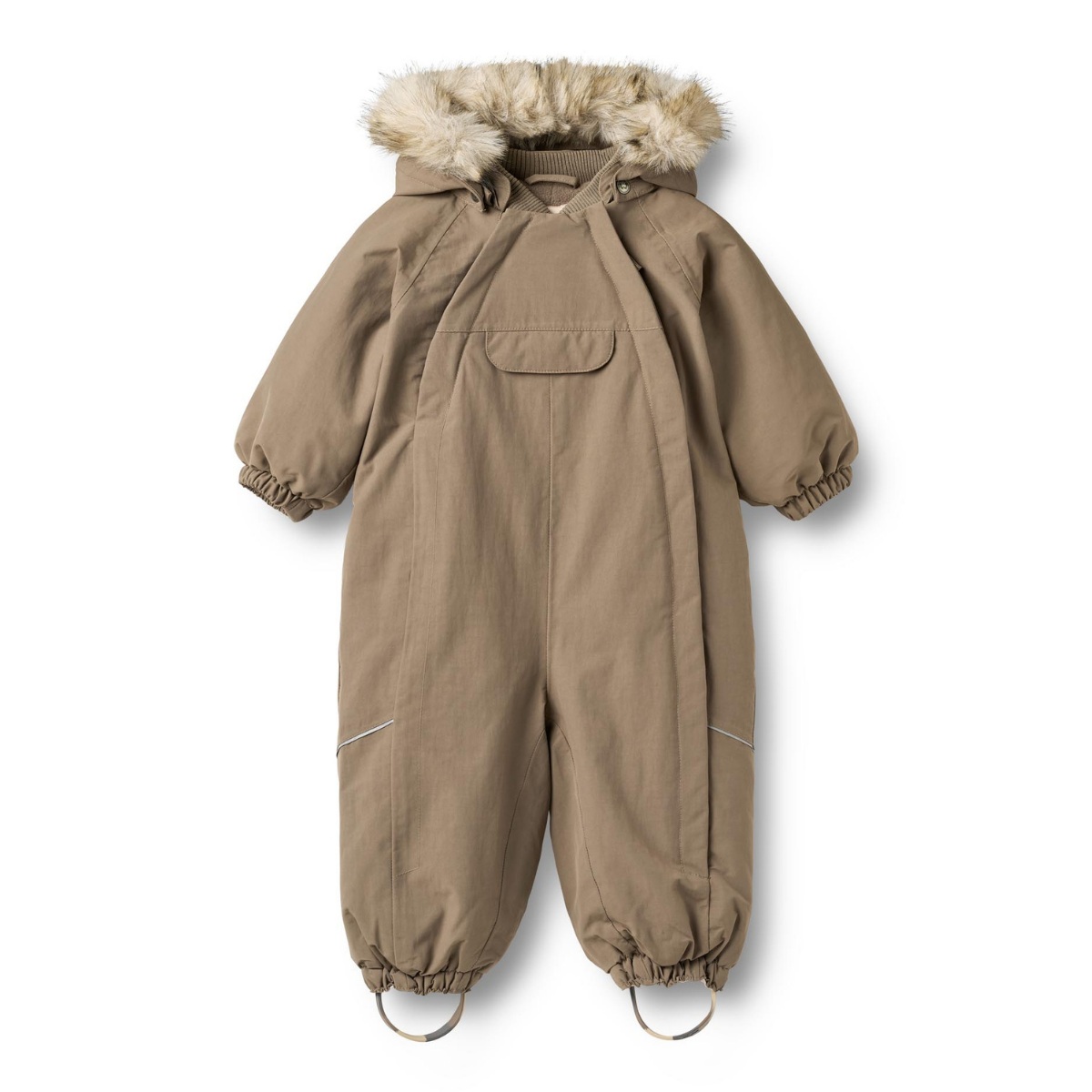Wheat - Vinterdress Baby Nickie Dry Wood