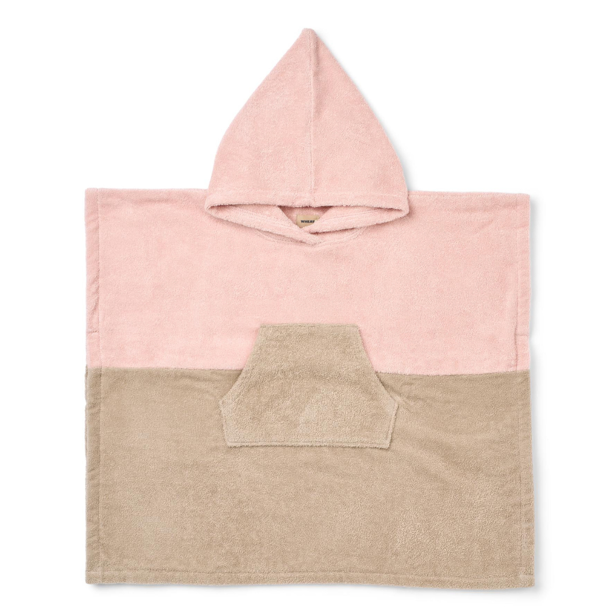 Wheat - Badeponcho Terry Powder