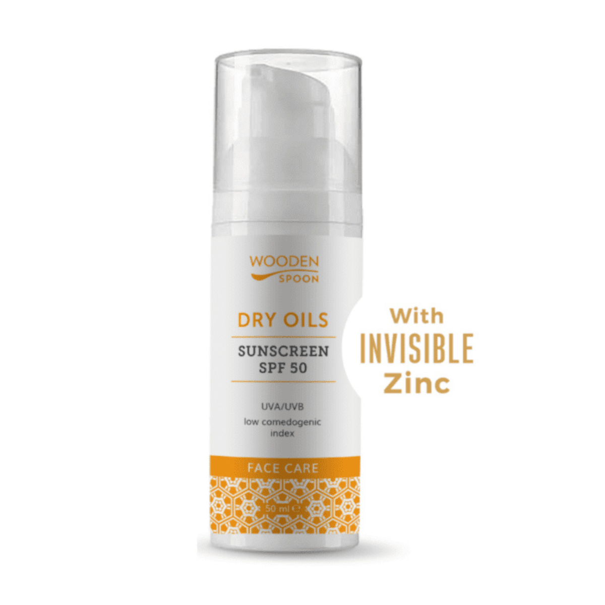 Wooden Spoon - Solkrem SPF50 50ml til Voksen Ansikt