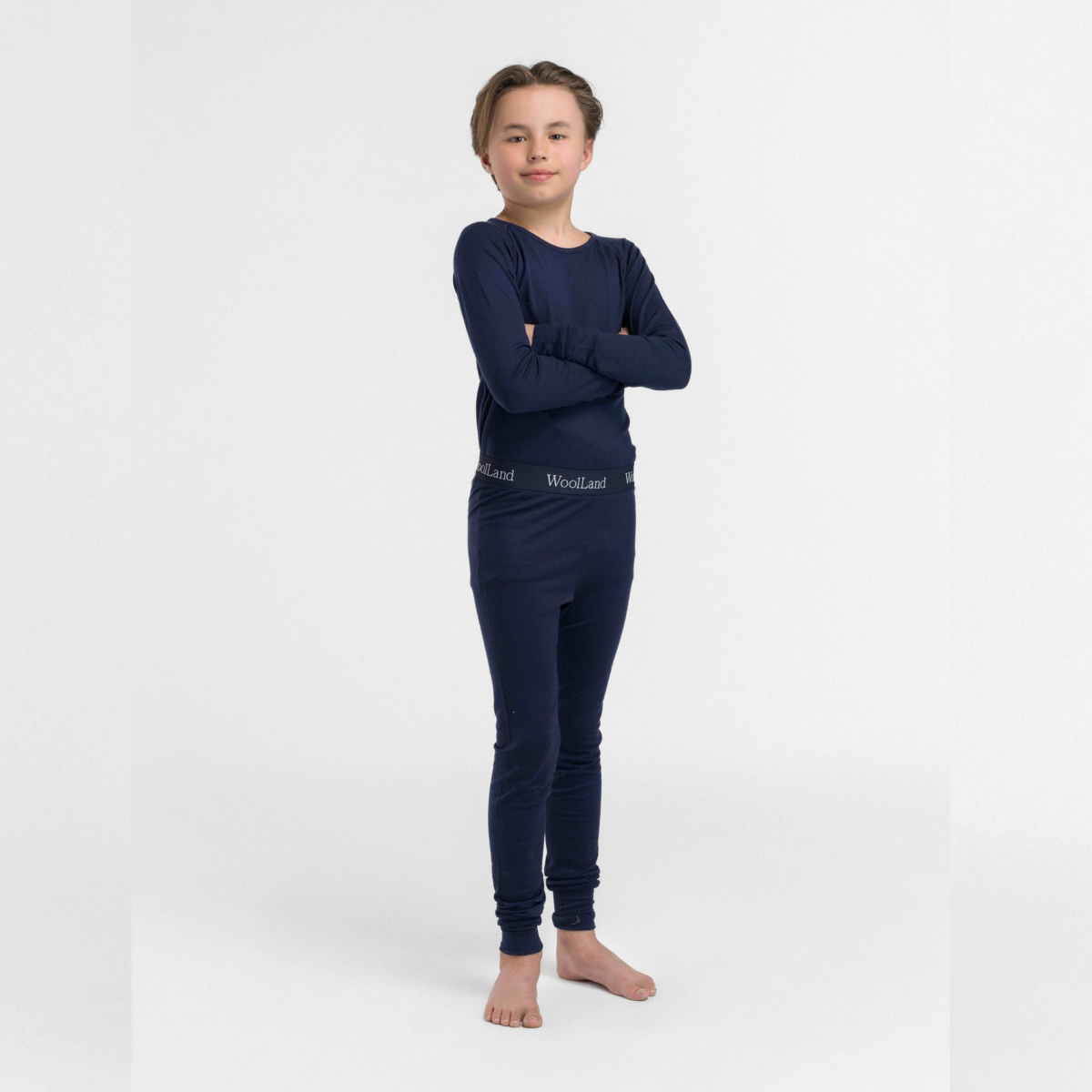 WoolLand - Ullundertøysett Sarpsborg Blue Ink