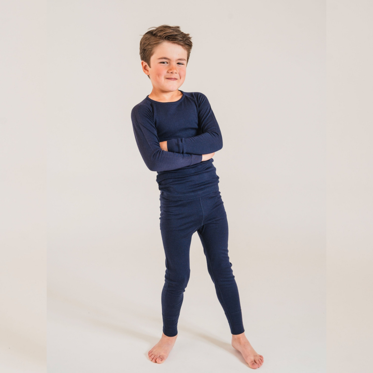 WoolLand - Ullundertøysett Sarpsborg Blue Ink