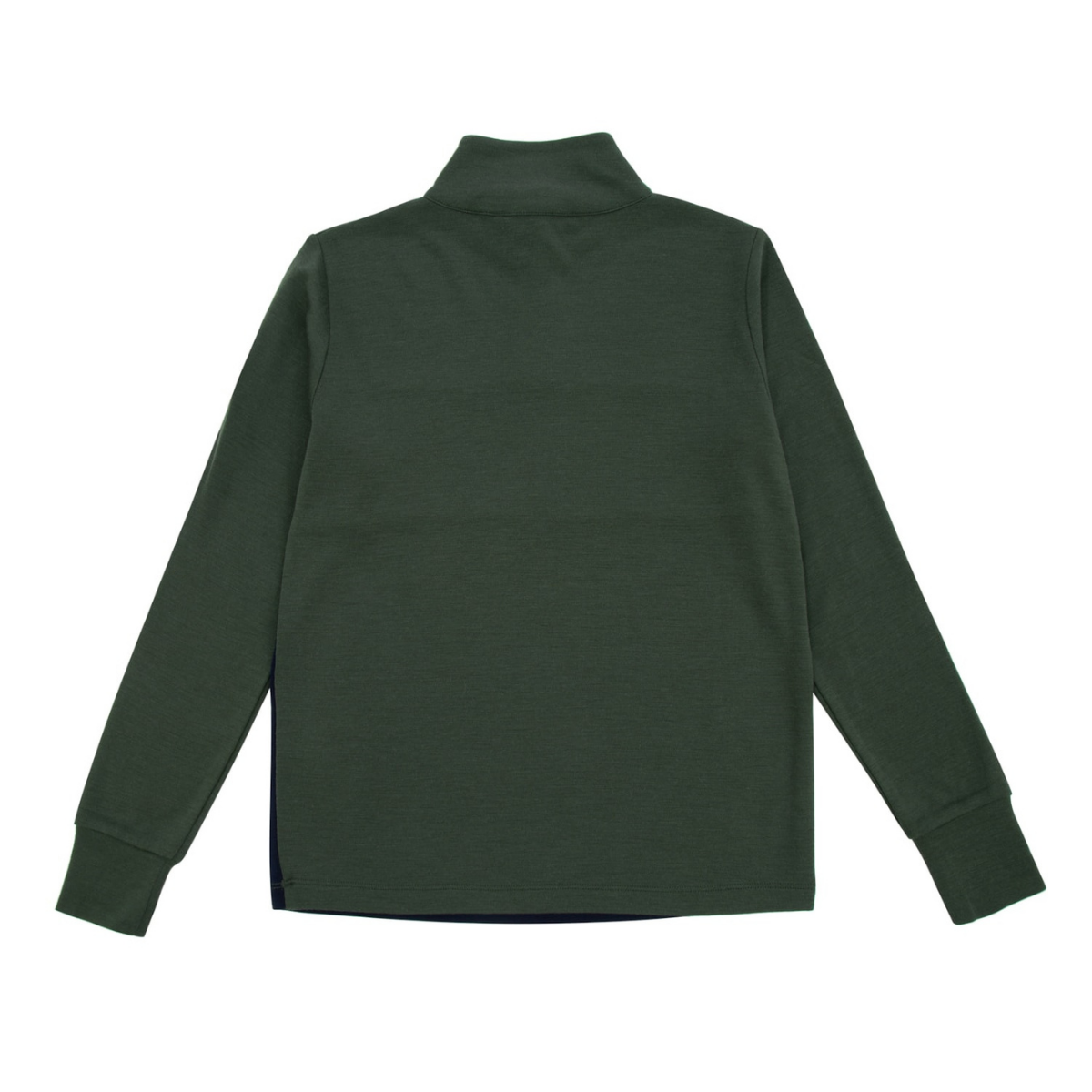WoolLand - Genser Voss Half-Zip Green