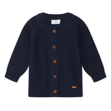 Hust and Claire - Cardigan Ull Ribbestrikket More Navy