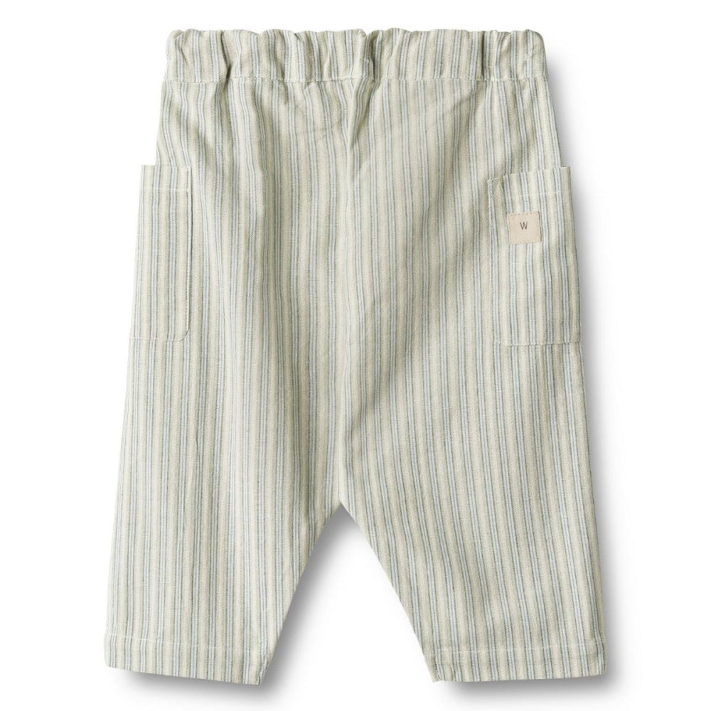 Wheat - Bukse Arne Aquablue Stripe