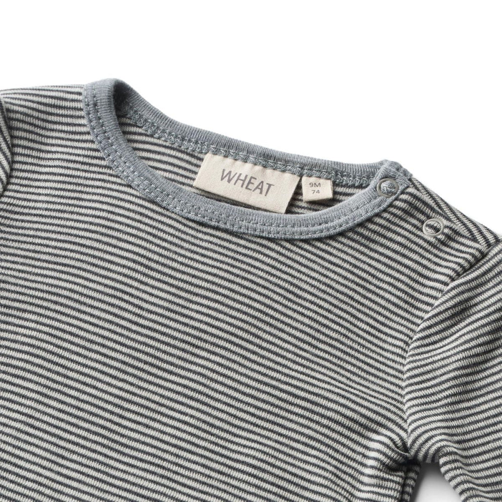 Wheat - Ullbody Lucca Navy Stripe