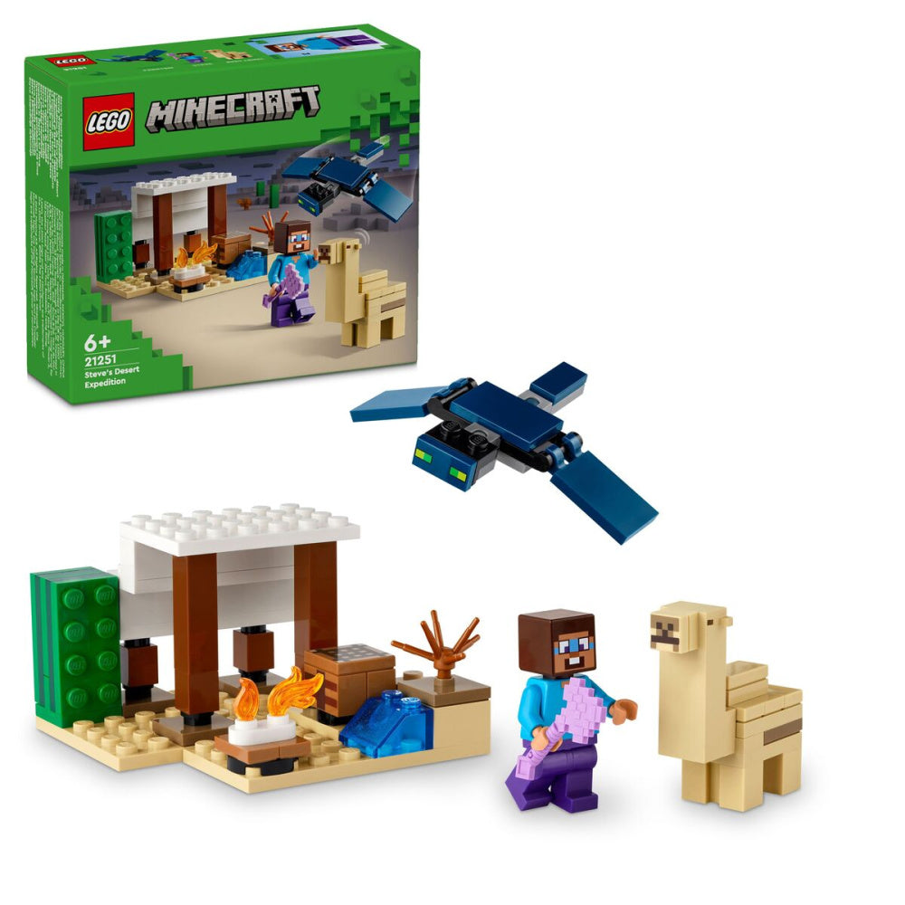 LEGO - Minecraft Steves ørkenekspedisjon