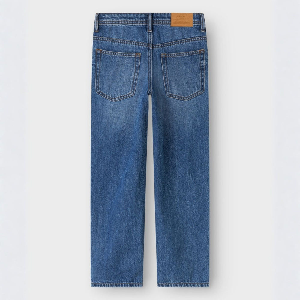 Name It - Bukse Jeans Ryan Jr Loose Medium Blue Denim