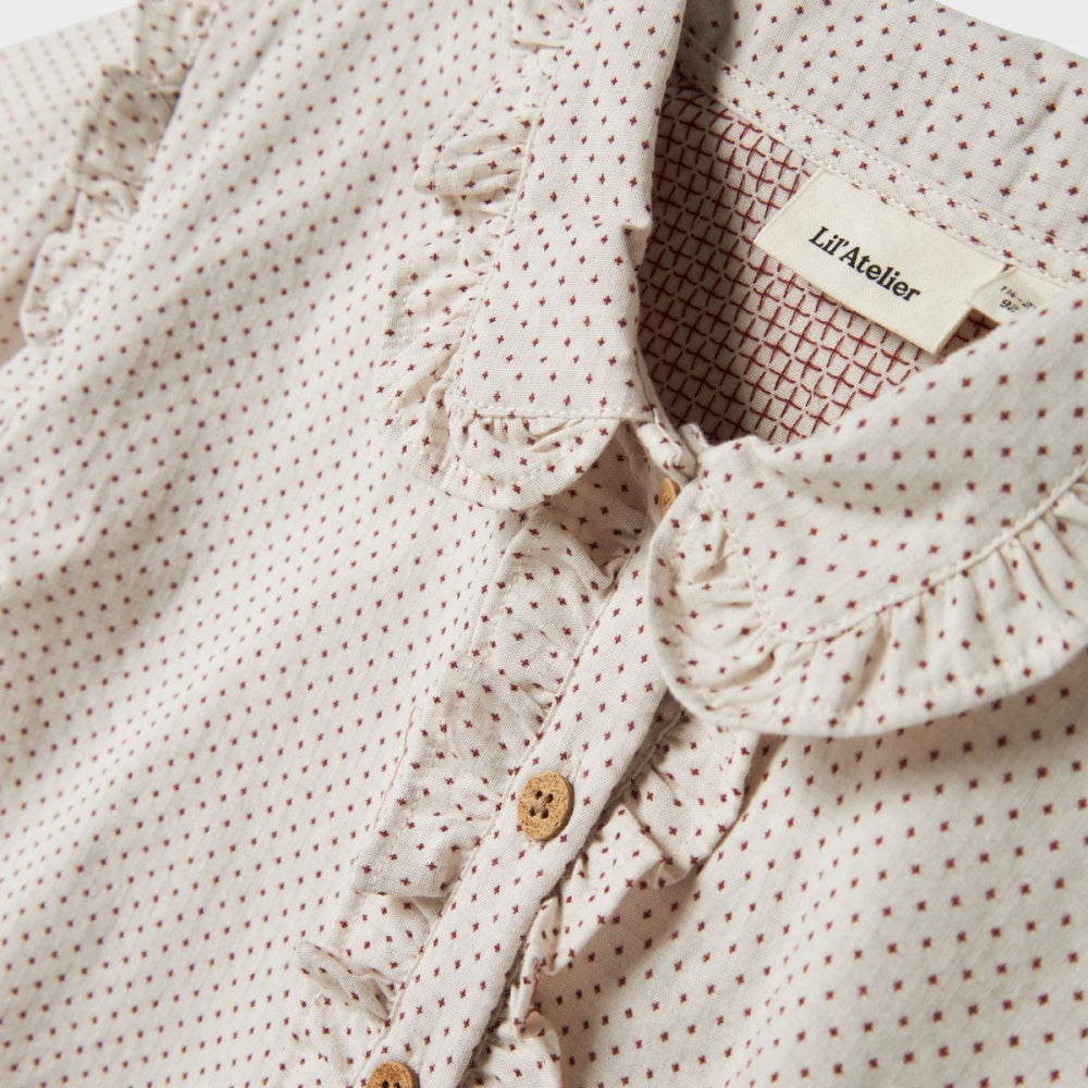 Lil'Atelier - Bluse Olena Pastel Parchment