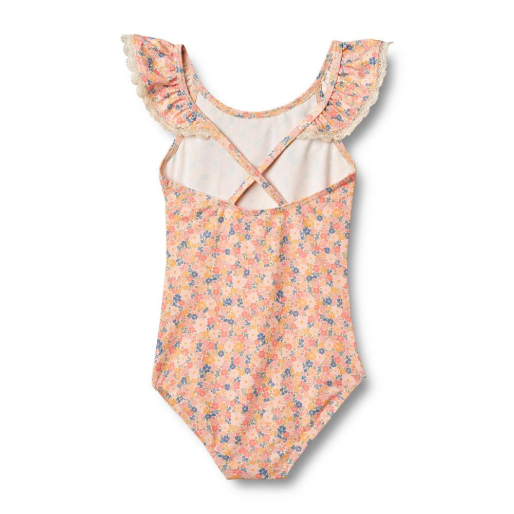 Wheat - Badedrakt Doris Multi Flowers