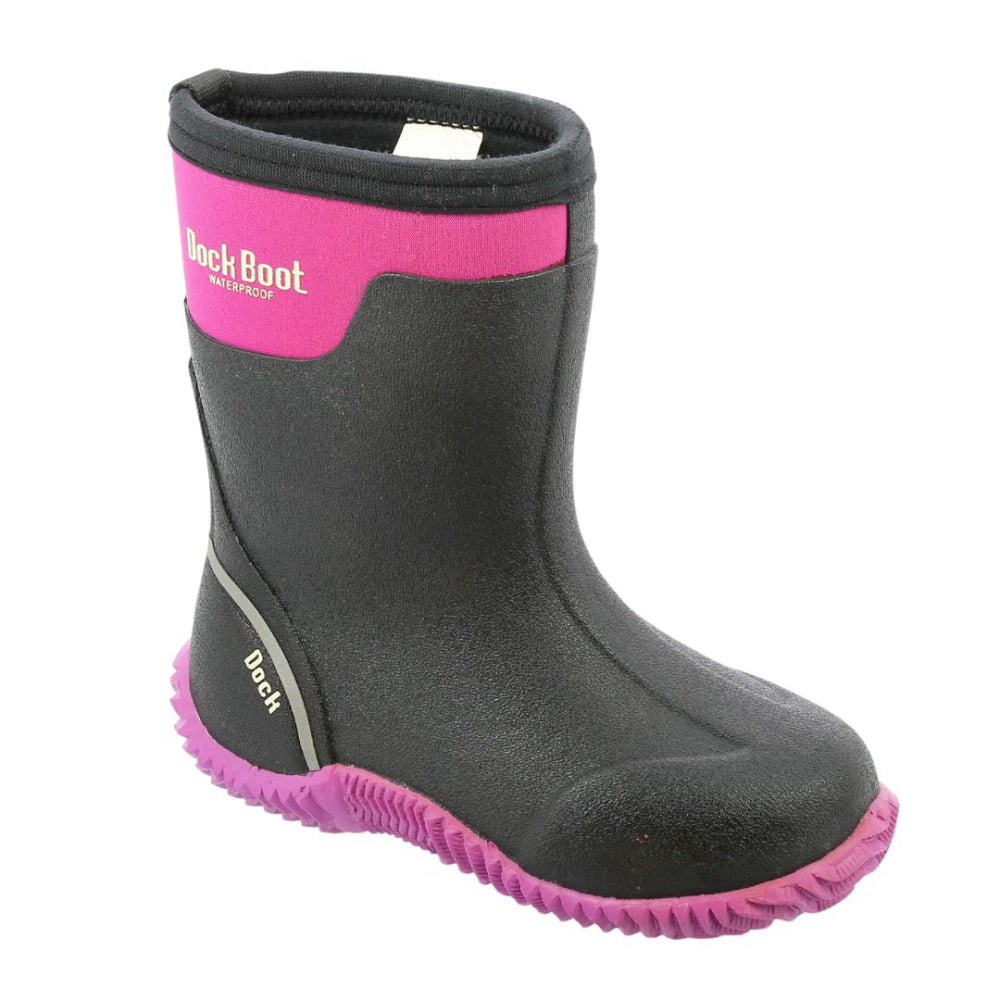 Dock Boot - Ada Sort og Fuxia