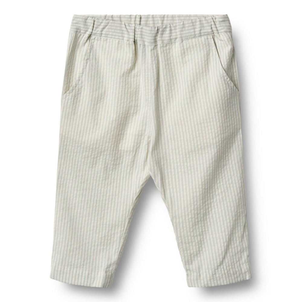 Wheat - Bukse Baby Andy Summer Blue Stripe