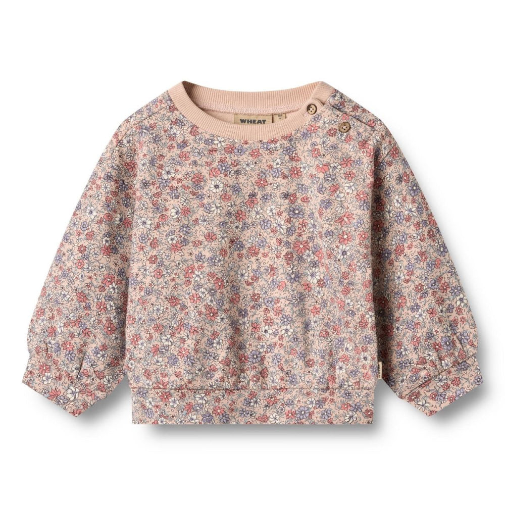 Wheat - Genser Baby Lia Rose Dust Flowers