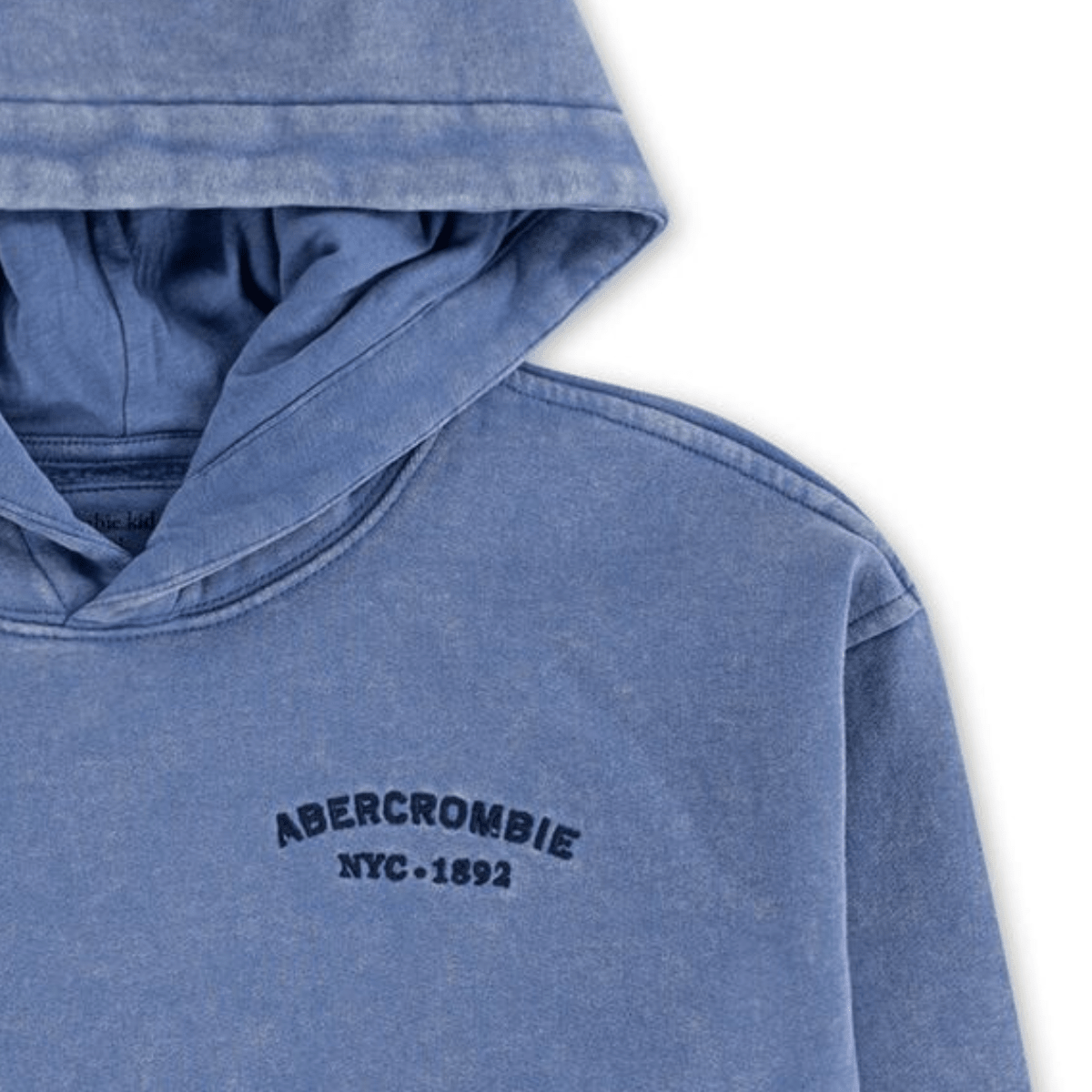 Abercrombie and Fitch - Hettegenser Sunfaded Moonlight Blue - Guttelus