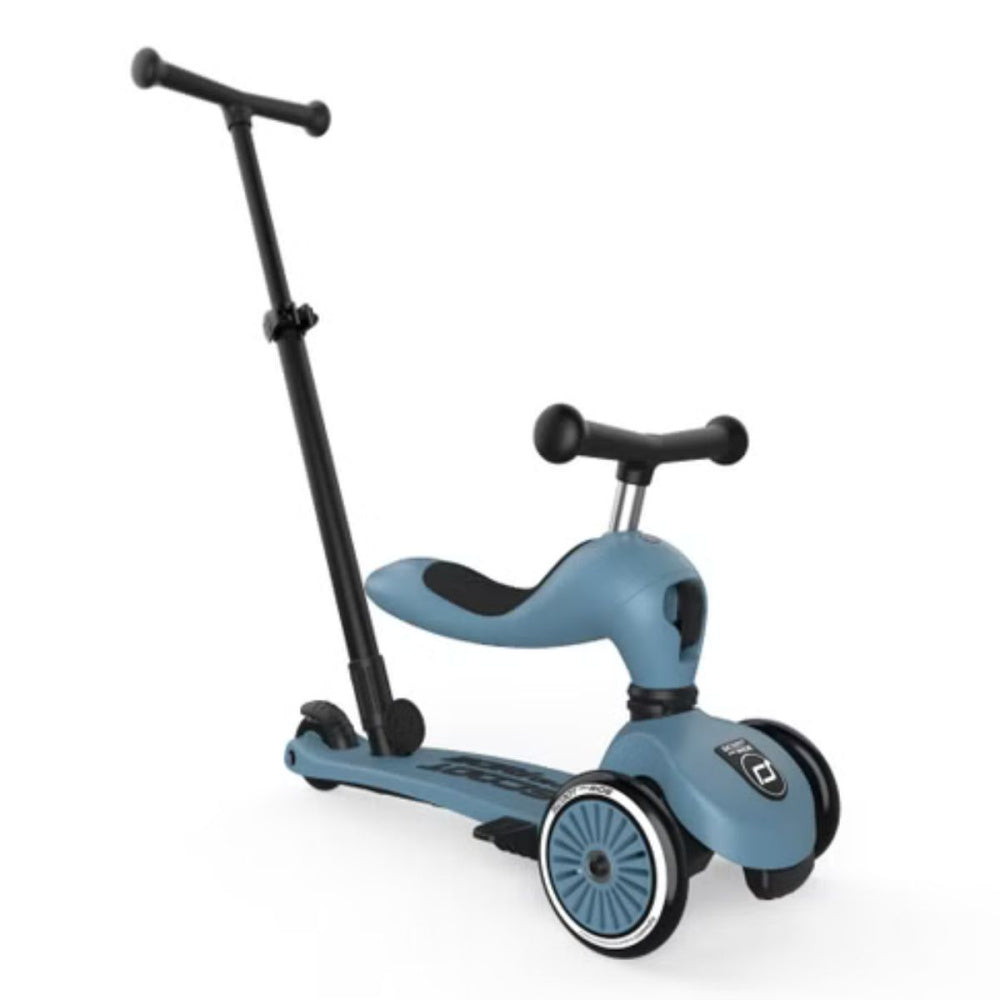 Scoot & Ride - Sparkesykkel Highwaykick 1 Push & Go Steel